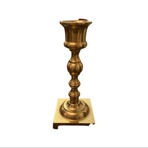 Vintage brass candle stick